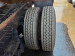 Underbody with Left Rear Drive Tires