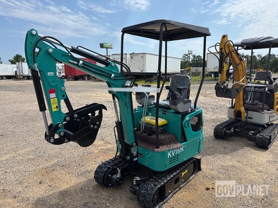 2026 CFG KV16R Mini Excavator - Unused