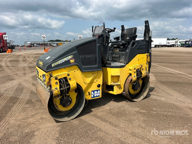 2018 Bomag BW120SL-5 Double Drum Roller