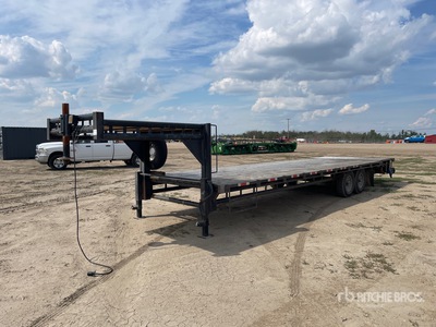 2024 Monarch 34 ft T/A Gooseneck مقطورة معدات