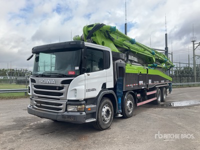 2020 Zoomlion ZLJ5441THBSE on 2019 Scania P420 CB8x4HNZ 8x4 Camion transportador de hormigon