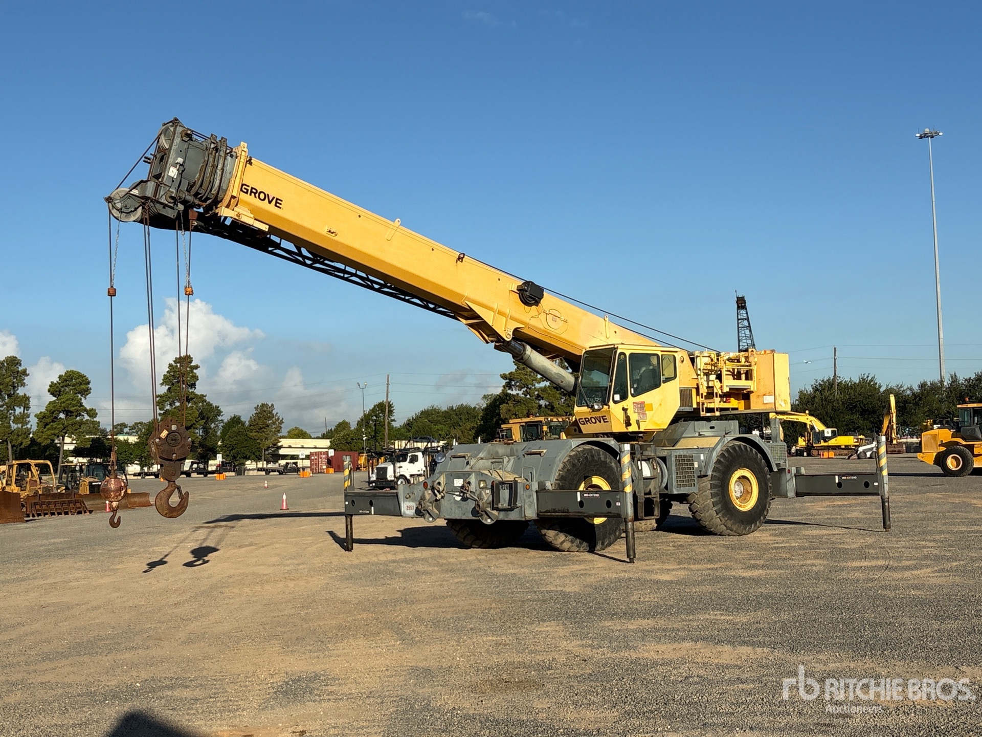2009 Grove RT700E 60 ton 4x4x4 Rough Terrain Crane