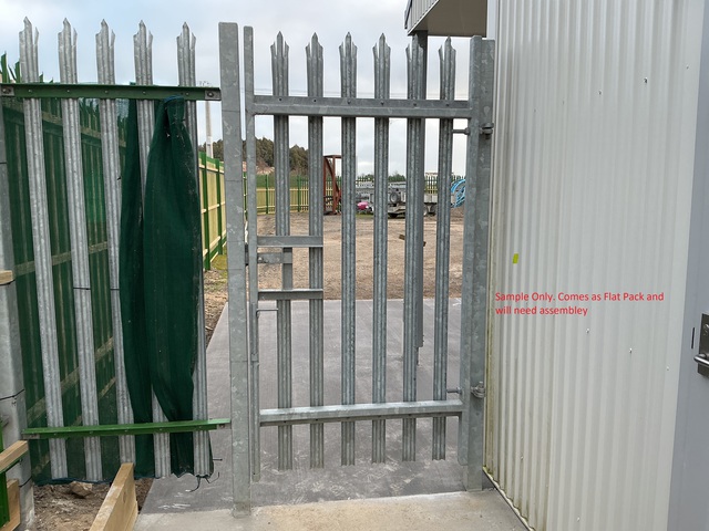Paramount Steel Fencing UK 1 m Pedestrian Access Gate (Unused) Paramount Steel Fencing UK 1 m Pedestrian Access Gate (Unused)