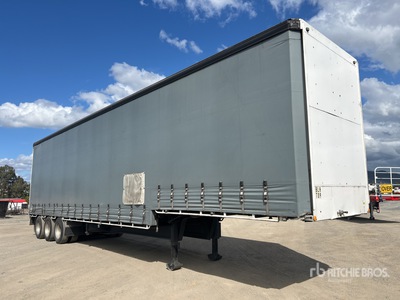 2001 MaxiTrans 13.2 m Tri/A Step Deck Przyczepa burtowa