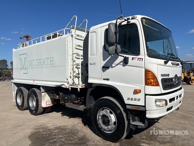 2008 Hino FM 500 2632 13000 L 6x2 Water Truck