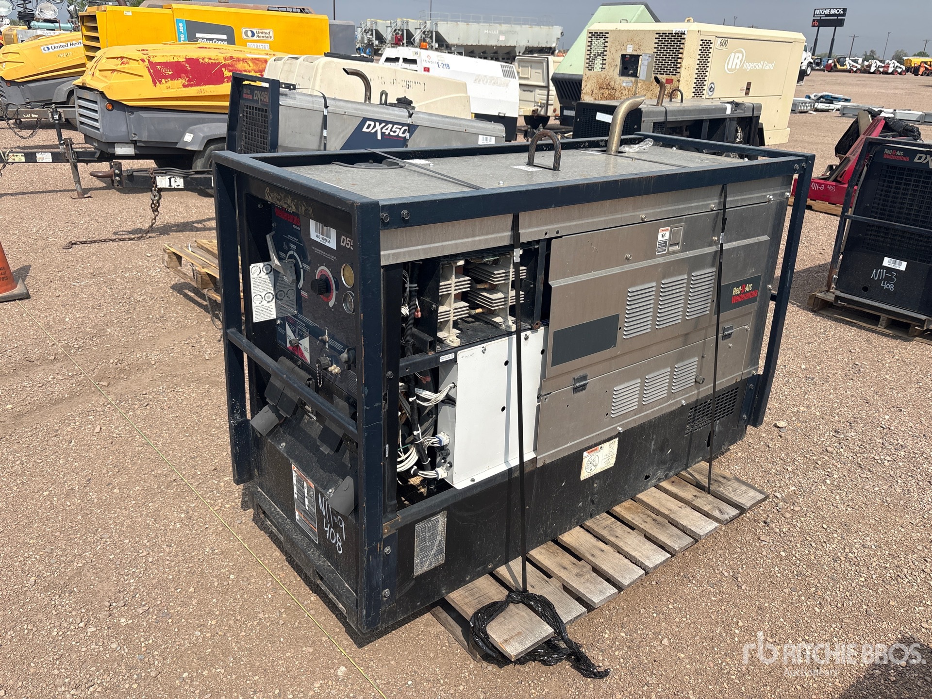 2012 Miller D550K KO TIG Engine Driven Welder