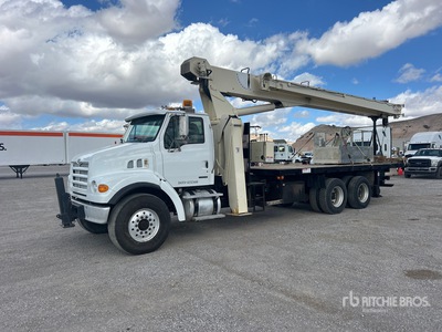 National 800D 46000 lb Straight Boom on 2005 Sterling L7500 6x4 Ciężarówka z wysięgnikiem
