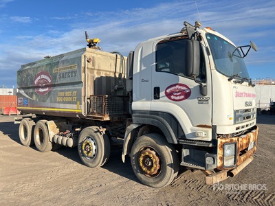 2016 Isuzu FYJ 8x4 Twin-Steer Wassertank-Lkw