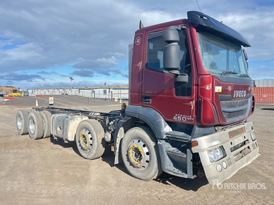 2014 Iveco Stralis 450 8x4 Twin-Steer Fahrgestell