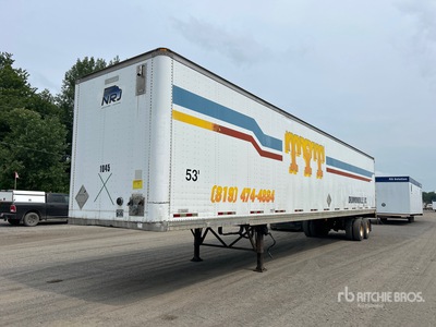 1999 Manac 94253 53 ft x 102 in T/A Remorque fourgon