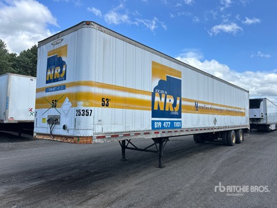 1995 Trailmobile 53 ft x 102 in T/A Remolque de furgoneta