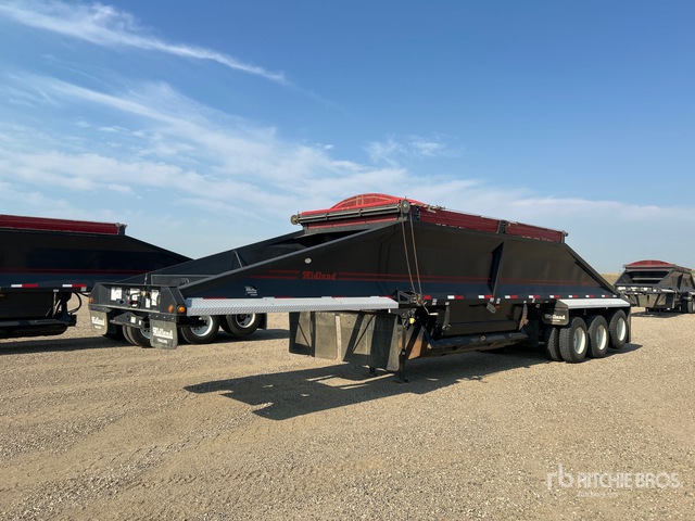 2021 Midland MG42TC3000 42 ft Tri/A Belly Dump Trailer