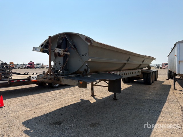 2012 Smithco 36 ft Tri/A Side Dump Trailer