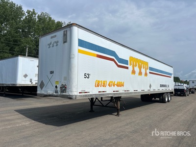 1999 Manac 94253 53 ft x 102 in T/A Van Trailer