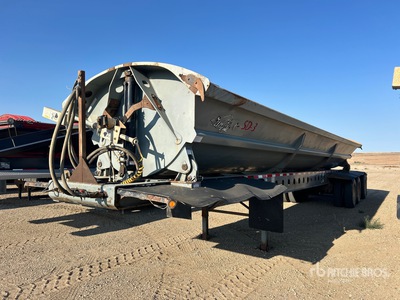 2012 Smithco 32 ft Tri/A Remorque à benne latérale