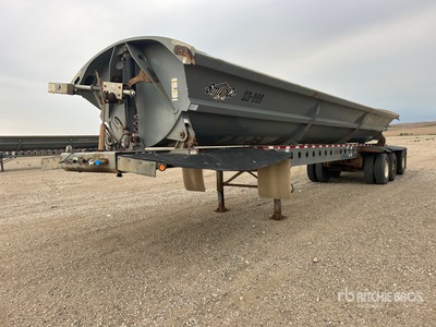 2015 Smithco 32 ft مقطورة تفريغ جانبية