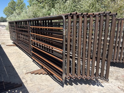 Quantity of (10) Lone Star 24 ft x 5 ft Vee Paneel (Unused)