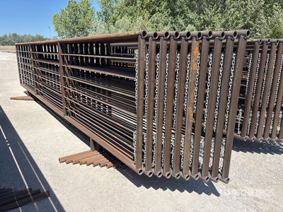 Quantity of (10) Lone Star 24 ft x 5 ft Vee Paneel (Unused)
