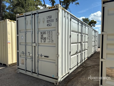2026 40 ft High Cube Multi-Door حاويات تخزين