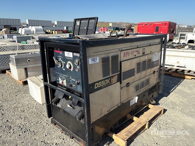 2013 Miller D550K HO 550 A Skid-Mounted Multi-Process Motor aangedreven lasser