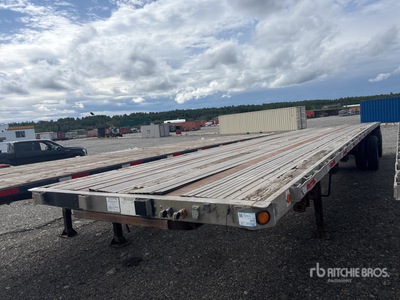 2000 Utility F6032 45 ft T/A Flatbed Trailer