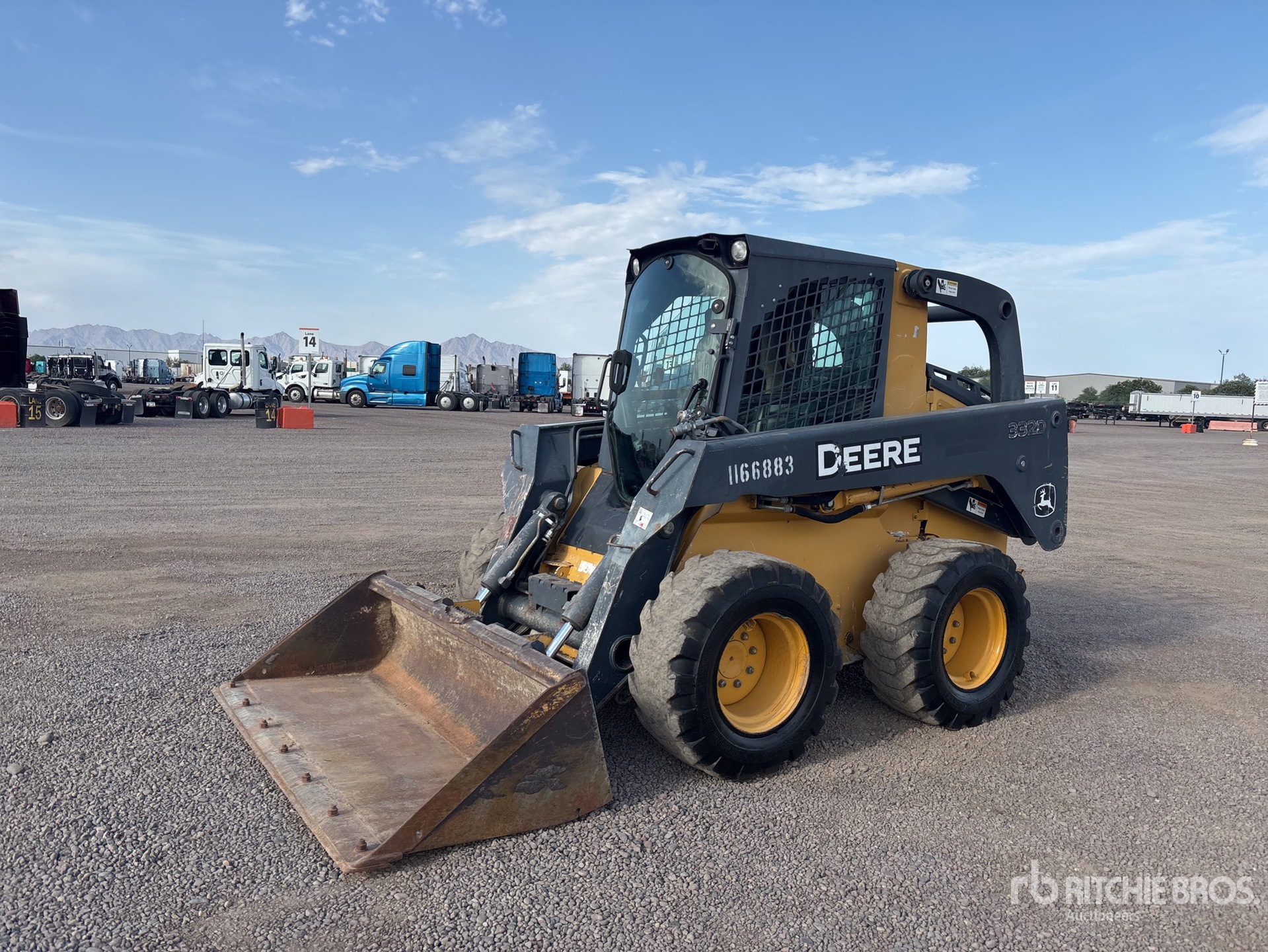 2010 John Deere 332D Skid Steer Loader
