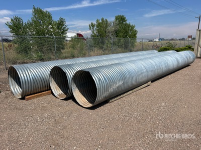 Quantity of (3) 30 Ft Load H Steel チュービング