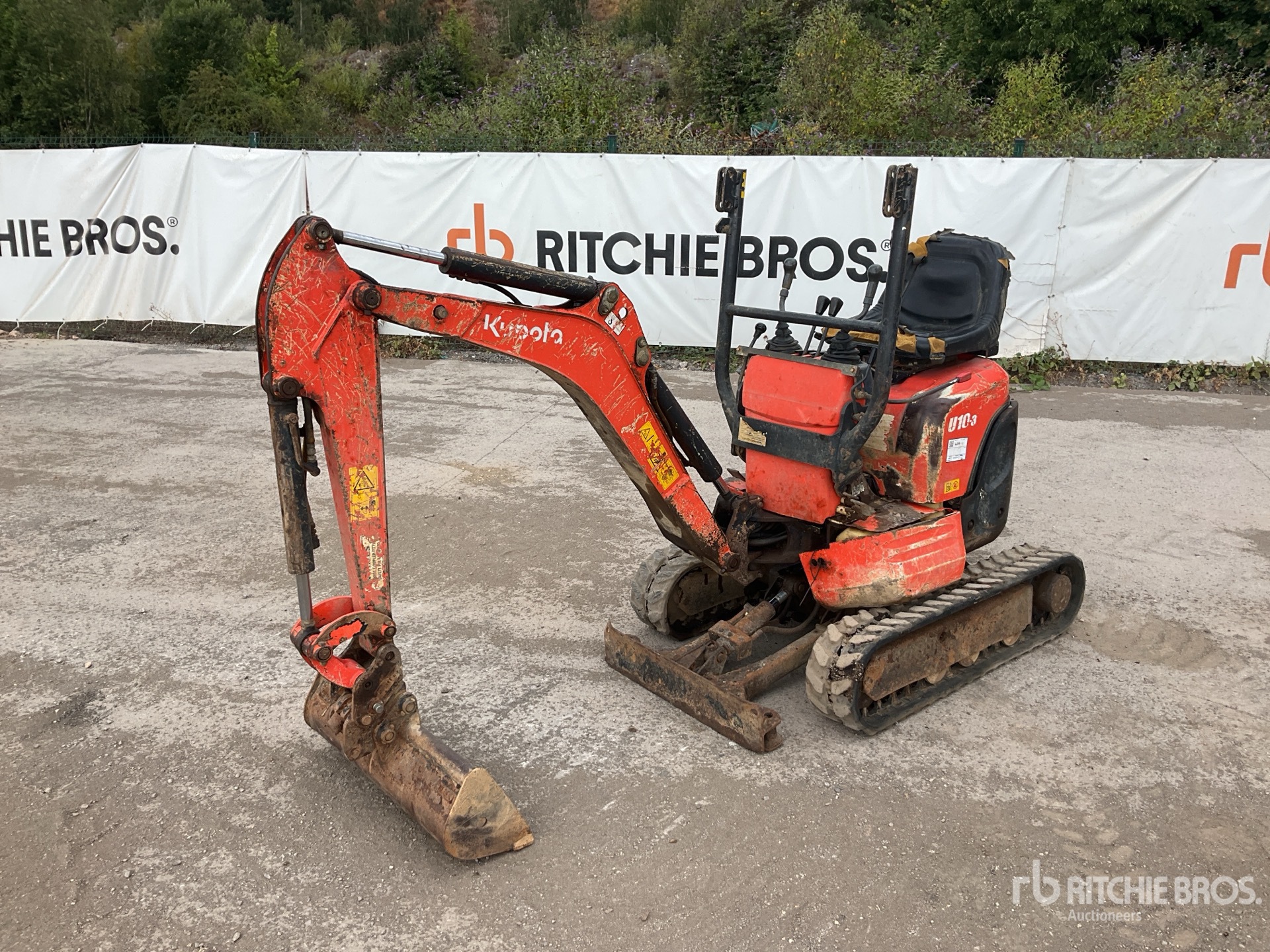 2019 Kubota U10-3 VHG Mini Excavator