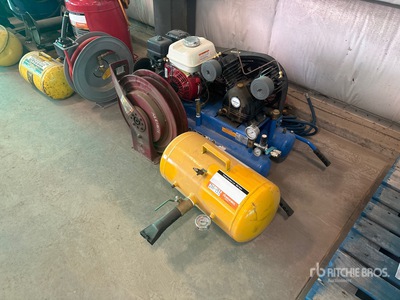 Omega PUK-5508G 10.5 cfm Electric 8 gal Air Compressor