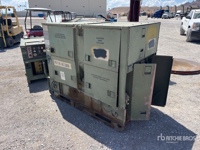 1977 Libby Welding MEP004A 60 kW Skid-Mounted Generator Set