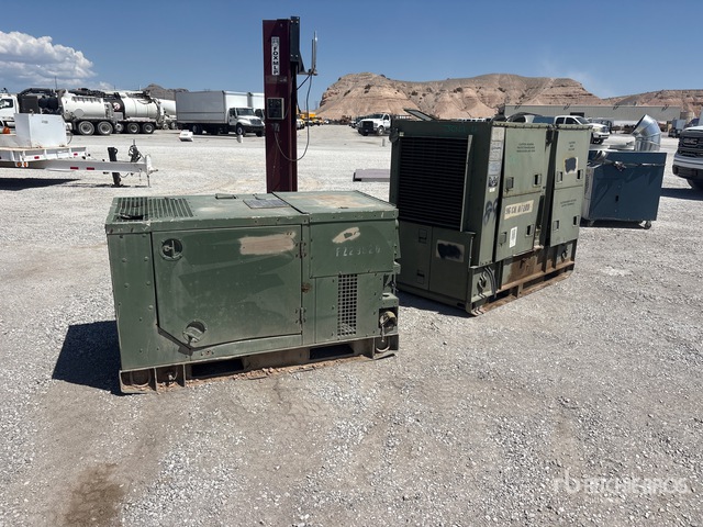 1986 Fermont MEP-803A Skid-Mounted Generator Set