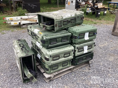 (8) General Dynamics Storage Cases