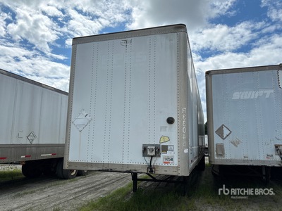 2013 Wabash 53 ft x 102 in T/A Remolque de furgoneta