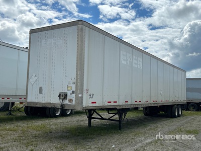 2013 Wabash 53 ft x 102 in T/A DVCVHPC Remolque de furgoneta
