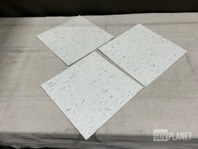 (675) Armstrong 51933031 Blue Cloud Vinyl Floor Tiles