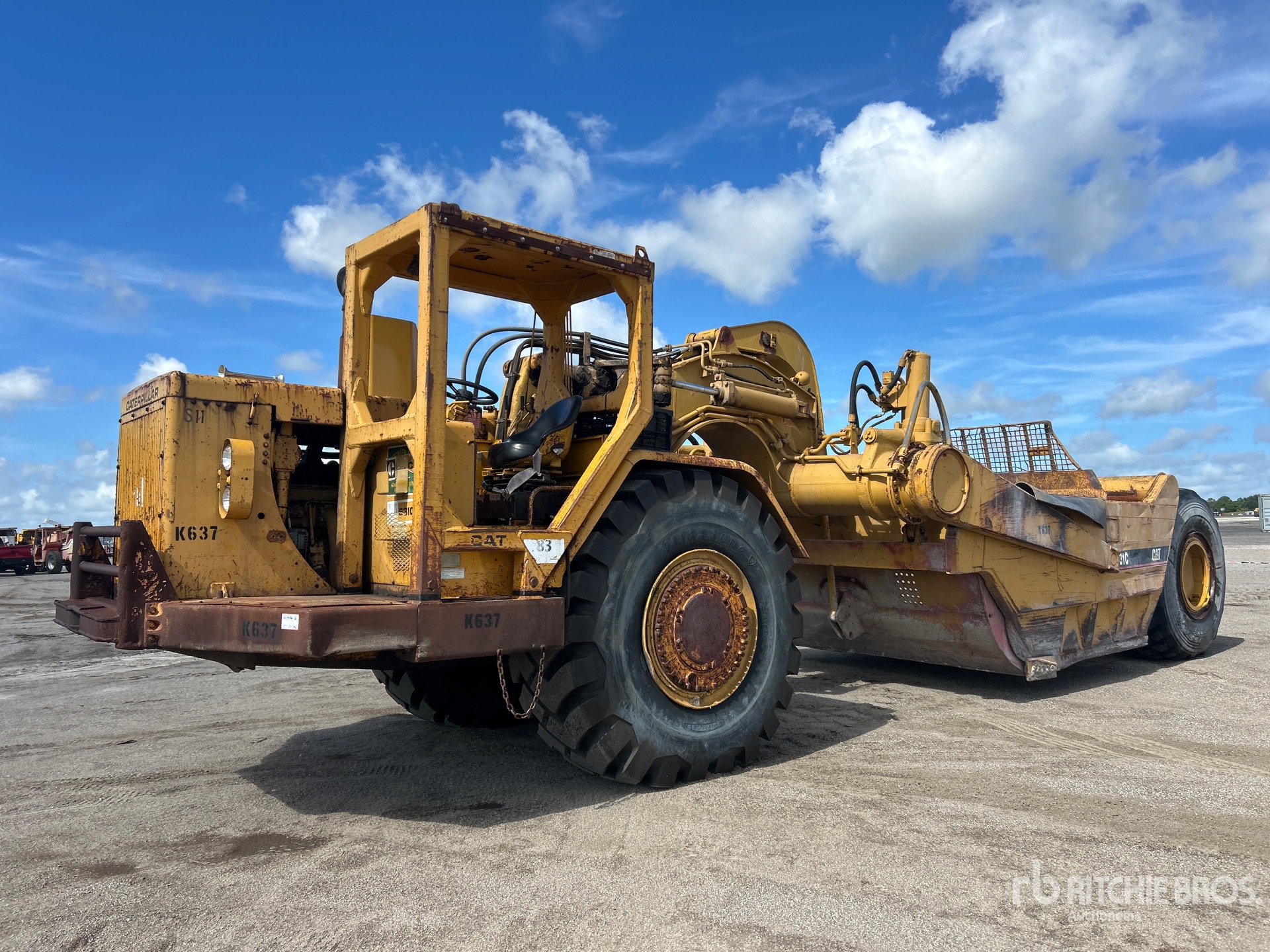 1973 Cat 631C Motor Scraper