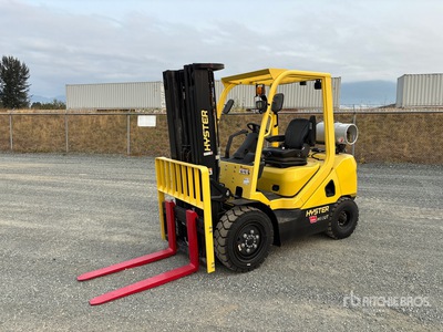 2024 Hyster H60UT 5247 lb Pneumatic Tire Forklift (Unused)