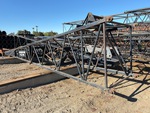 Superstructure de la grue with Section de la flèche à bras