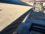 Superstructure de la grue with Membrures du bras principal