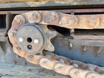 Train de roulement with Pignon gauche