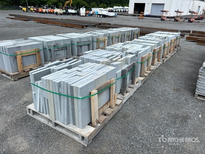 Quantity of (7) Pallets of Various Sized Steen
