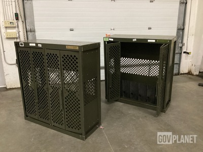 (2) Small Arms Storage Racks