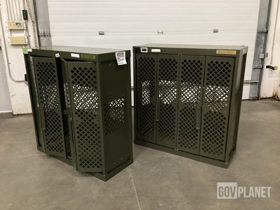 (2) Small Arms Storage Racks