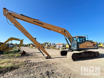 2017 Hyundai HX300LR Long Reach Tracked Excavator