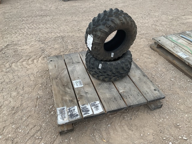 (2) Carlisle AT25x11-12 Tires