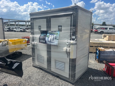 2026 Bastone 110V 7 ft x 4 ft Double Bano portatil (Unused)