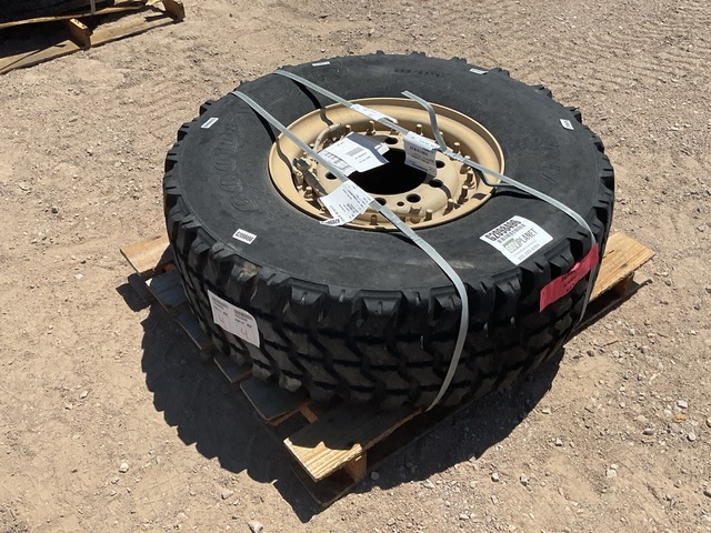Goodyear 395/85R20 Tire w/Wheel