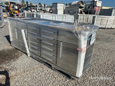 2026 10FT-18D-2B 10 ft 18-Drawer Workbench (Unused)