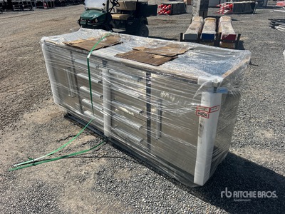 2026 7FT-10D 7 ft 10-Drawer Stainless Steel Workbench (Unused)
