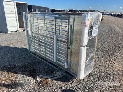 2026 9FT-34D 9 ft 34-Drawer Stainless Steel Workbench (Unused)